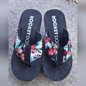 Rocket Dog Floral Sandals Platform
